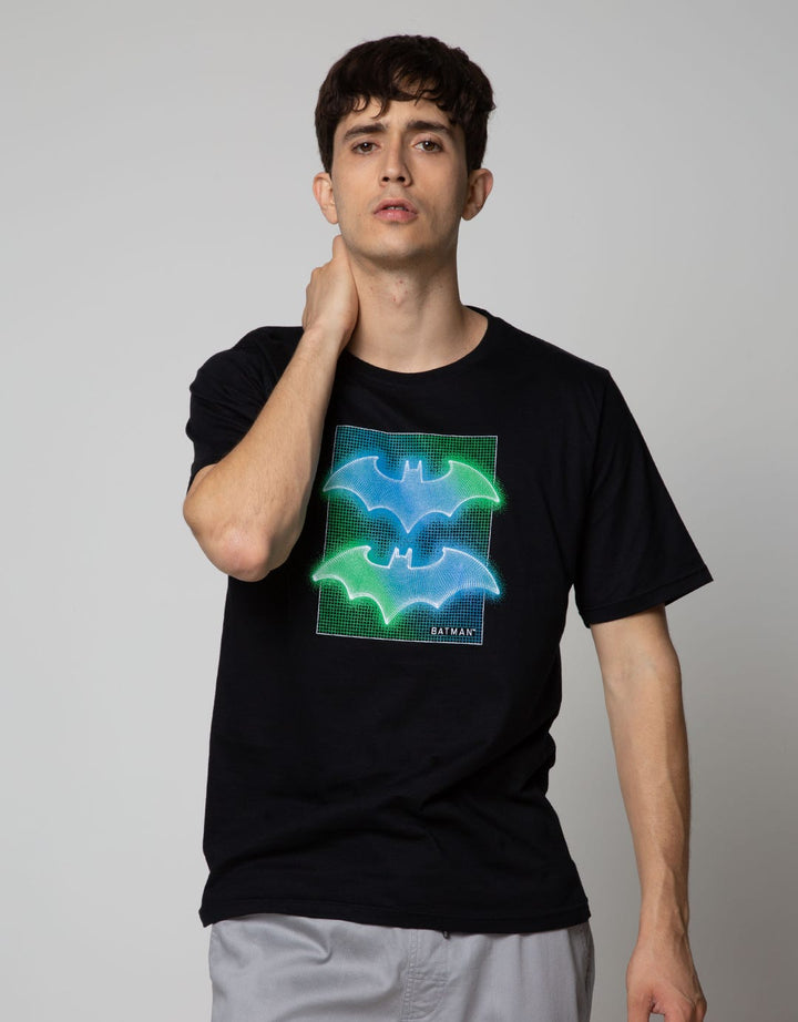 T Zone Short Sleeve T-Shirt Batman Bat Tech Design Kit