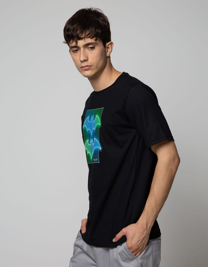 T Zone Short Sleeve T-Shirt Batman Bat Tech Design Kit