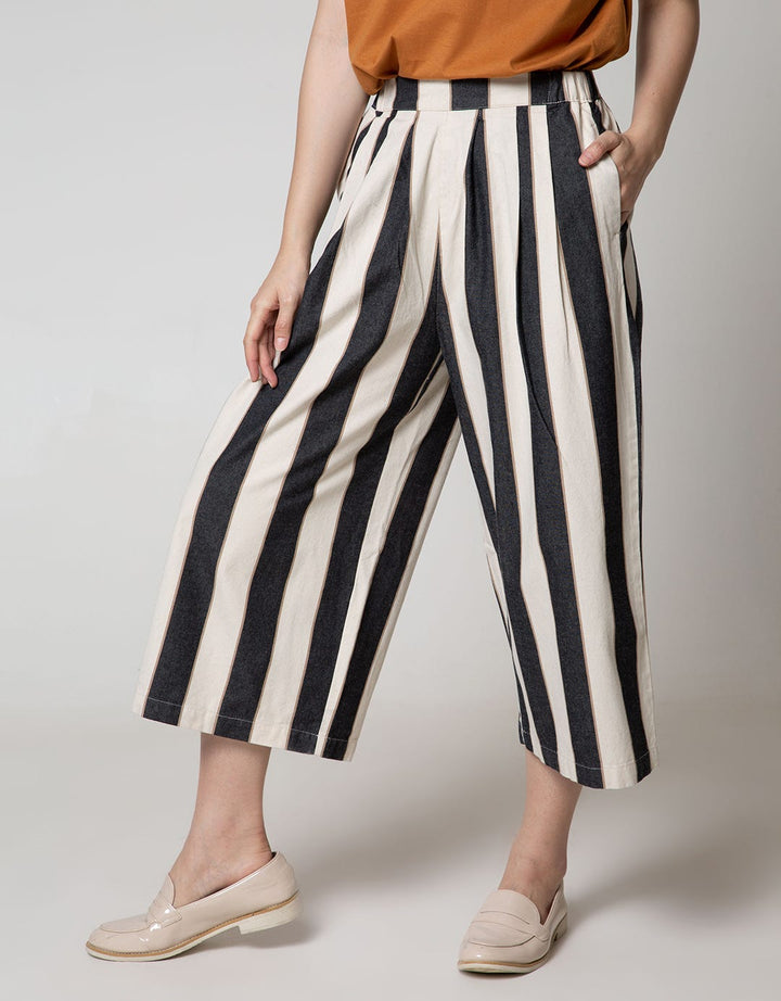 Nevada Long Pants Kulot Stripes