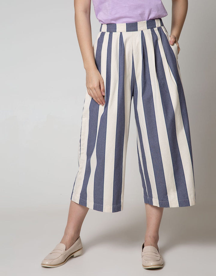 Nevada Long Pants Kulot Stripes