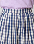 Nevada Long Pants Small Checked Culottes
