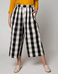 Nevada Long Pants Bw Kulot Med Checked