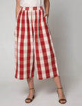 Nevada Long Pants Bw Kulot Med Checked