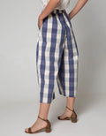 Nevada Long Pants Bw Kulot Med Checked