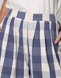 Nevada Long Pants Bw Kulot Med Checked