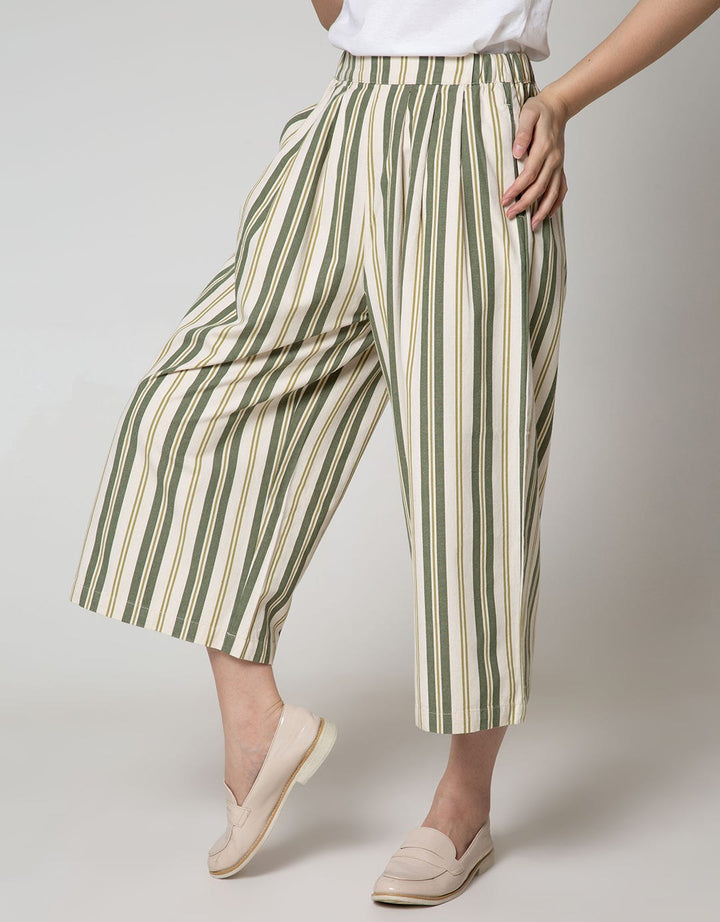 Nevada Long Pants Kulot Stripes