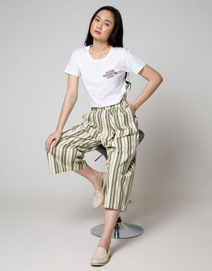 Nevada Long Pants Kulot Stripes