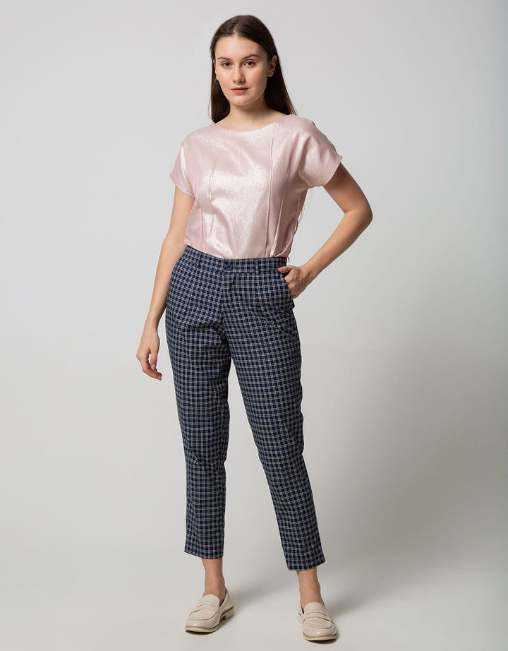 Nevada Long Pants Chino Woven Checkk With Border List