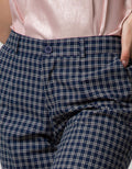 Nevada Long Pants Chino Woven Checkk With Border List