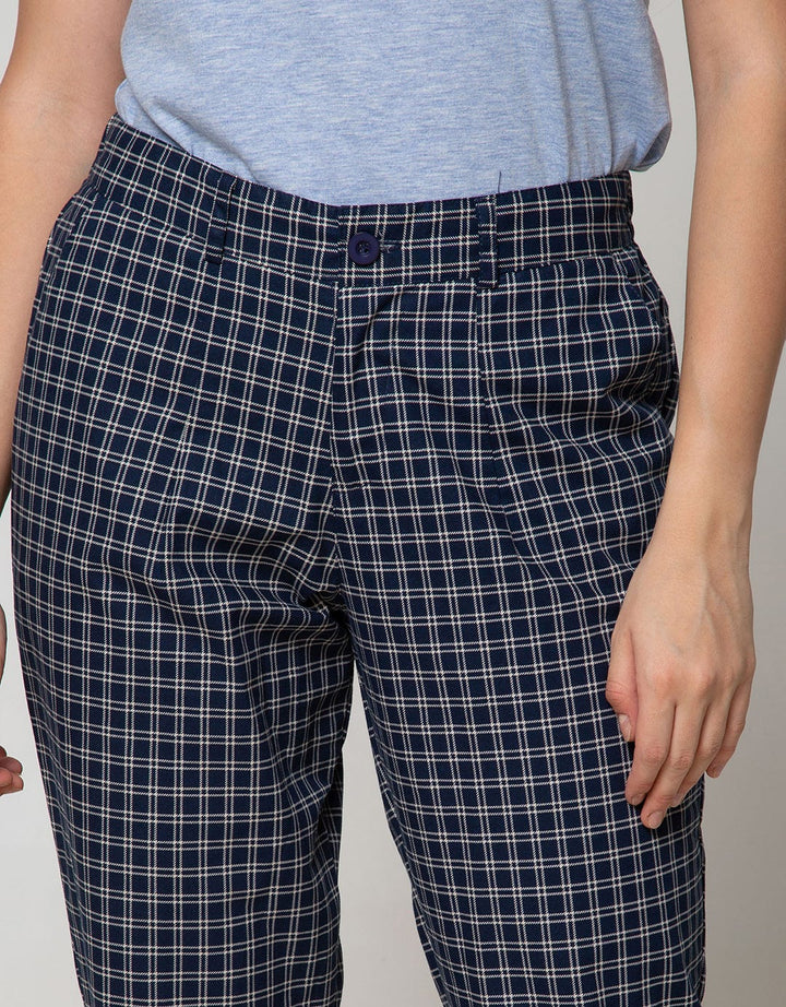 Nevada Long Pants Chino Woven Checkk With Border List