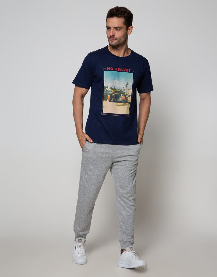 American Jeans Long Pants Basic Embroidery Aj