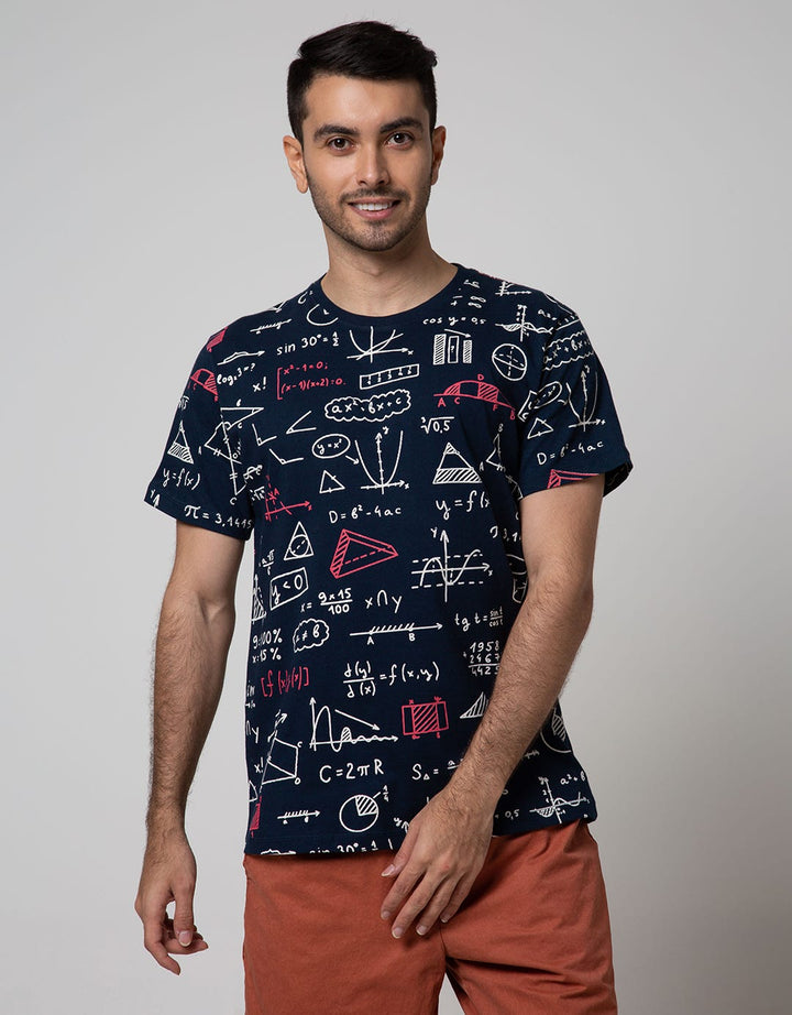 T Zone Short Sleeve T-Shirt Fullprint