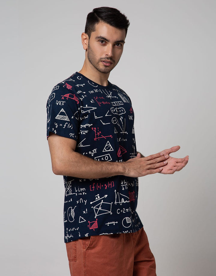 T Zone Short Sleeve T-Shirt Fullprint