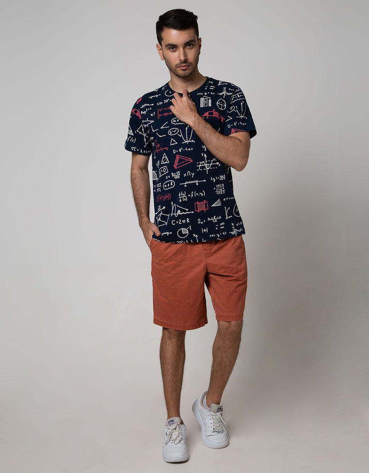 T Zone Short Sleeve T-Shirt Fullprint