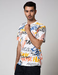 T Zone Short Sleeve T-Shirt Print Graphic