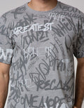 T Zone Short Sleeve T-Shirt Print Graphic