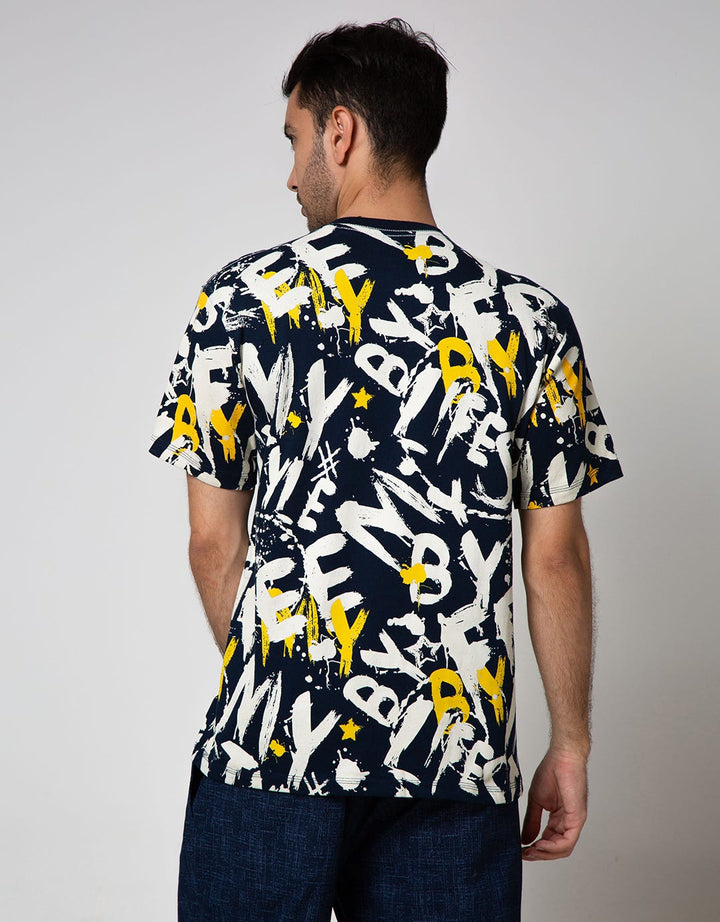 T Zone Short Sleeve T-Shirt Print Graphic