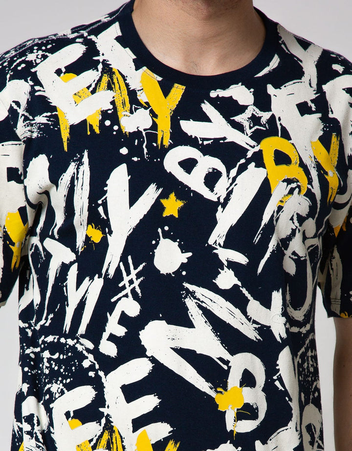 T Zone Short Sleeve T-Shirt Print Graphic