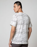 T Zone Short Sleeve T-Shirt Fullprint Wording
