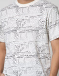 T Zone Short Sleeve T-Shirt Fullprint Wording