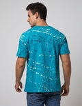 T Zone Short Sleeve T-shirt Fullprint Aop Splatter