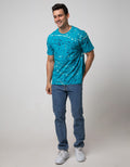 T Zone Short Sleeve T-shirt Fullprint Aop Splatter