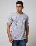 T Zone Short Sleeve T-shirt Fullprint Aop Splatter