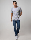 T Zone Short Sleeve T-shirt Fullprint Aop Splatter