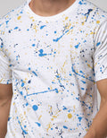 T Zone Short Sleeve T-shirt Fullprint Aop Splatter