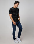 T Zone Short Sleeve T-shirt Fullprint Aop Splatter