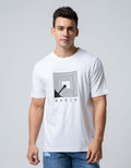 T Zone Short Sleeve T-Shirt Big Size Print Visual Radio