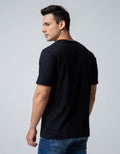 T Zone Short Sleeve T-Shirt Big Size Print Visual Battery