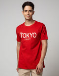 T Zone Short Sleeve T-shirt Big Size Print Japan Series - Tokyo