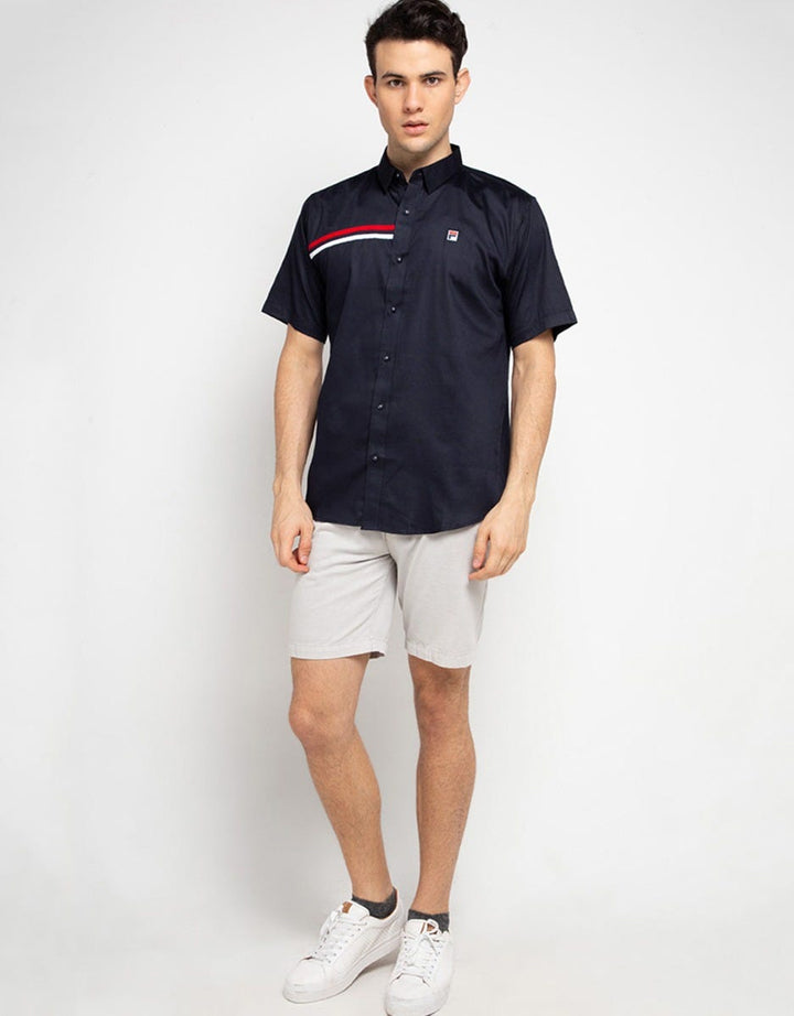Fila Stripose Shirt Casual Fashion Pria
