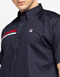 Fila Stripose Shirt Casual Fashion Pria