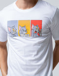 T Zone Short Sleeve T-Shirt Wb Tom&Jerry Retro Revisited Comic Papers