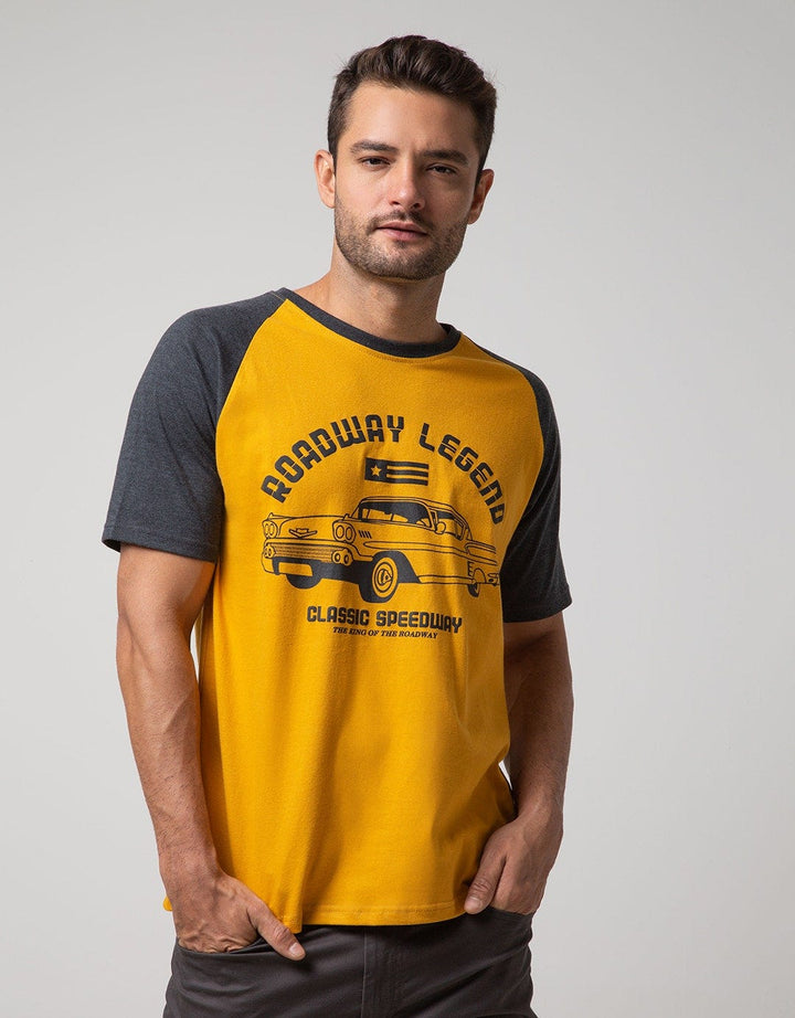 T Zone T-Shirt Raglan Car Series