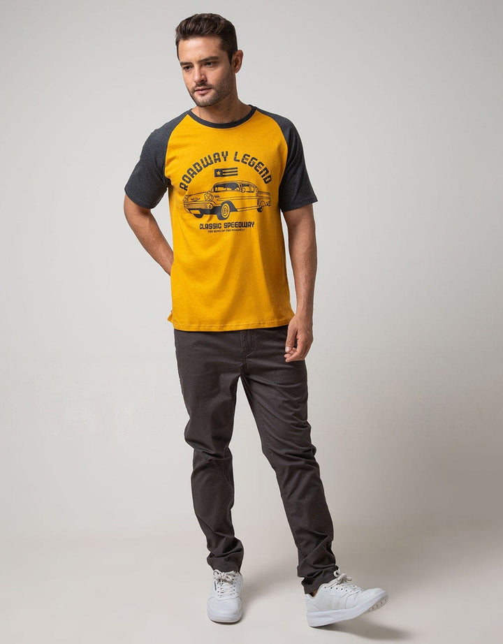 T Zone T-Shirt Raglan Car Series