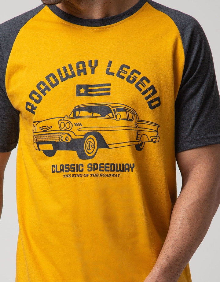 T Zone T-Shirt Raglan Car Series