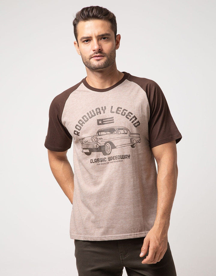 T Zone T-Shirt Raglan Car Series