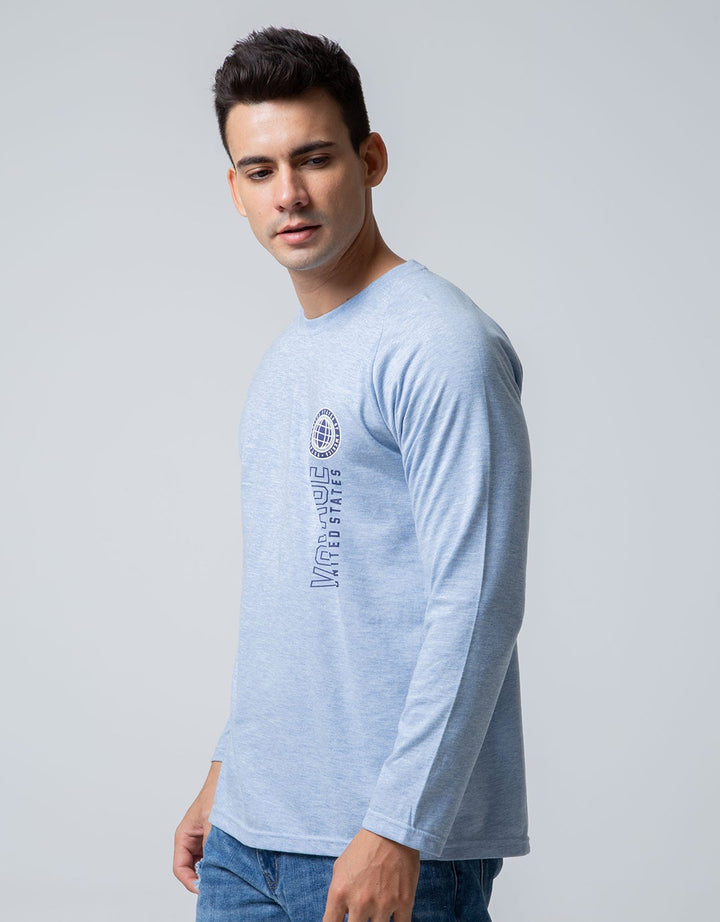 T Zone Long Sleeve Raglan T-Shirt University Logo Voyage 2