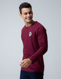 T Zone Long Sleeve Raglan T-Shirt University Logo Big Peaks