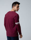 T Zone Long Sleeve Raglan T-Shirt University Logo Big Peaks