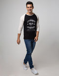 T Zone 3/4 Raglan T-shirt Print Adventure Series - Live
