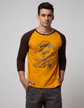 T Zone 3/4 Raglan T-shirt Print Adventure Series - Live