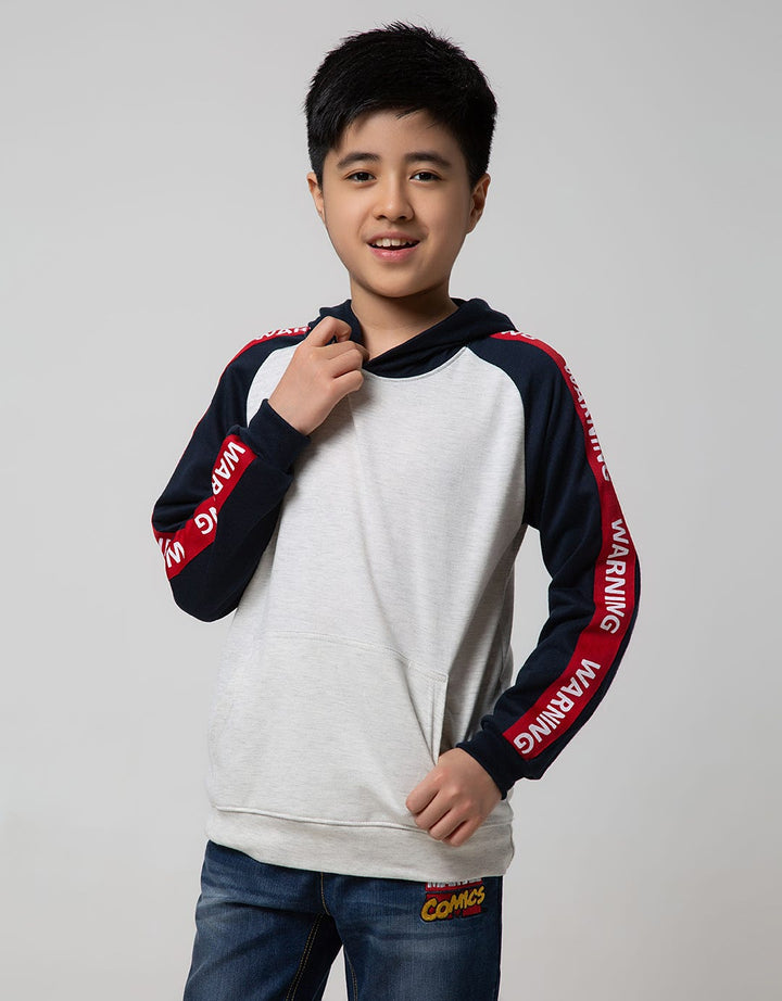 Nevada Kids Sweater Hoody Raglan Tape