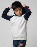 Nevada Kids Sweater Hoody Raglan Tape