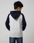 Nevada Kids Sweater Hoody Raglan Tape