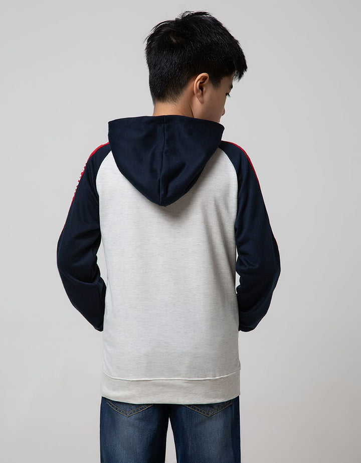 Nevada Kids Sweater Hoody Raglan Tape