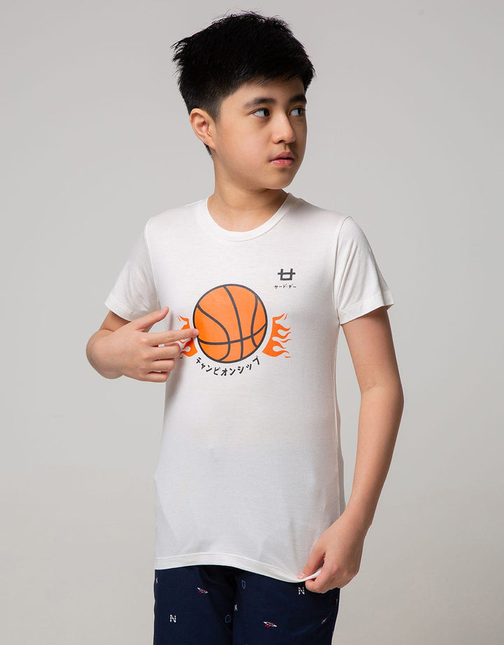 Third Day Co Kids Basketball T-shirt Dakir Logo Bt177